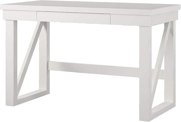 Ameriwood Home Crestwood, White Computer Desk,