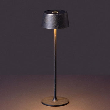 DAWALIGHT Cordless Lamp 4000mAh Rechargeable tbale lamp LED Desk Lamp Stepless Dimming Vintage Copper Battery Operated Portable Cordless 2700K Vintage Copper Base