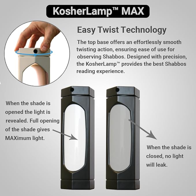 KosherLamp™ Max - Black by KOSHER INNOVATIONS™