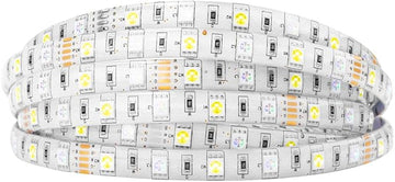 BTF-LIGHTING 5050 RGBW RGB+Cool White(6000K-7000K) 150RGB+150White LED Tape Light 5m 16.4ft 60LED/m Multi-Colored IP65 10mm Width FPCB DC12V for Bedroom Home Decoration(No Adapter or Controller)