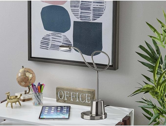 ADESSO Eternity LED Desk Lamp w/Smart Switch