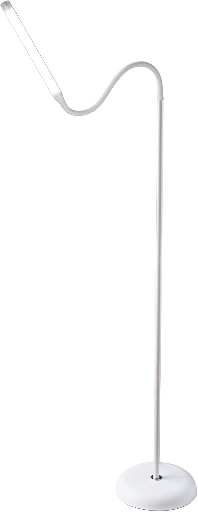 Daylight Company Unolamp, Standing Lamp for Living Room, Bedroom, Salon, Office, Touch Control, Flexible Arm, Sleek Design, Multipurpose