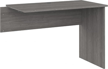 Bush Furniture Cabot 42W Shell Desk Return, 48W x 24D, Modern Gray