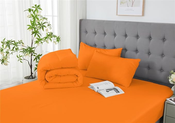 3 Piece Solid Color All Season Bedding Comforter Set Microfiber Soft Lightweight Bedding Set for Kids Teens Adults Room Decor with 1 Comforter and 2 Pillowcases King
