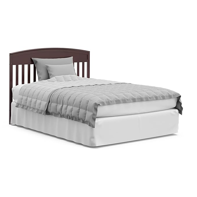 Graco Benton 5-in-1 Convertible Crib with Drawer (Espresso) - Converts from Baby Crib to Toddler Bed, Daybed and Full-Size Bed, Fits Standard Full-Size Crib Mattress, Adjustable Mattress Support Base