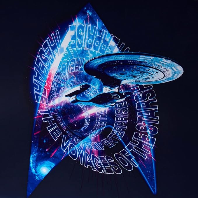 NUMSKULL Star Trek 3D Lamp Wall Light - Desk Lamp for Bedroom, Office, Home, Study, Work - Official Star Trek Merchandise