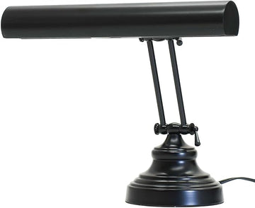 House of Troy AP14-41-7 Advent 2 Light Piano Desk Lamp,Black