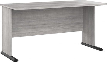 Bush Business Furniture Studio A 60-inch W Computer Desk, Platinum Gray (SDD160PG)