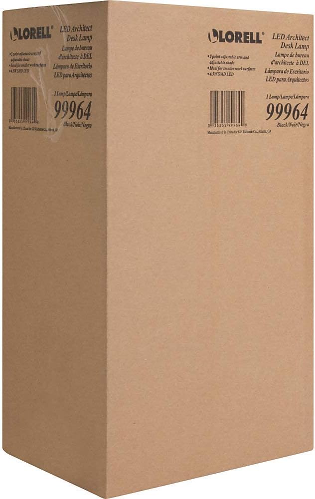 Lorell LLR99964 - 4.5-watt LED Bulb Architect-style Lamp