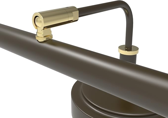 Cocoweb 19" Mahogany Bronze LED Directional Piano Desk Lamp - PLED101MBD (Mahogany Bronze)