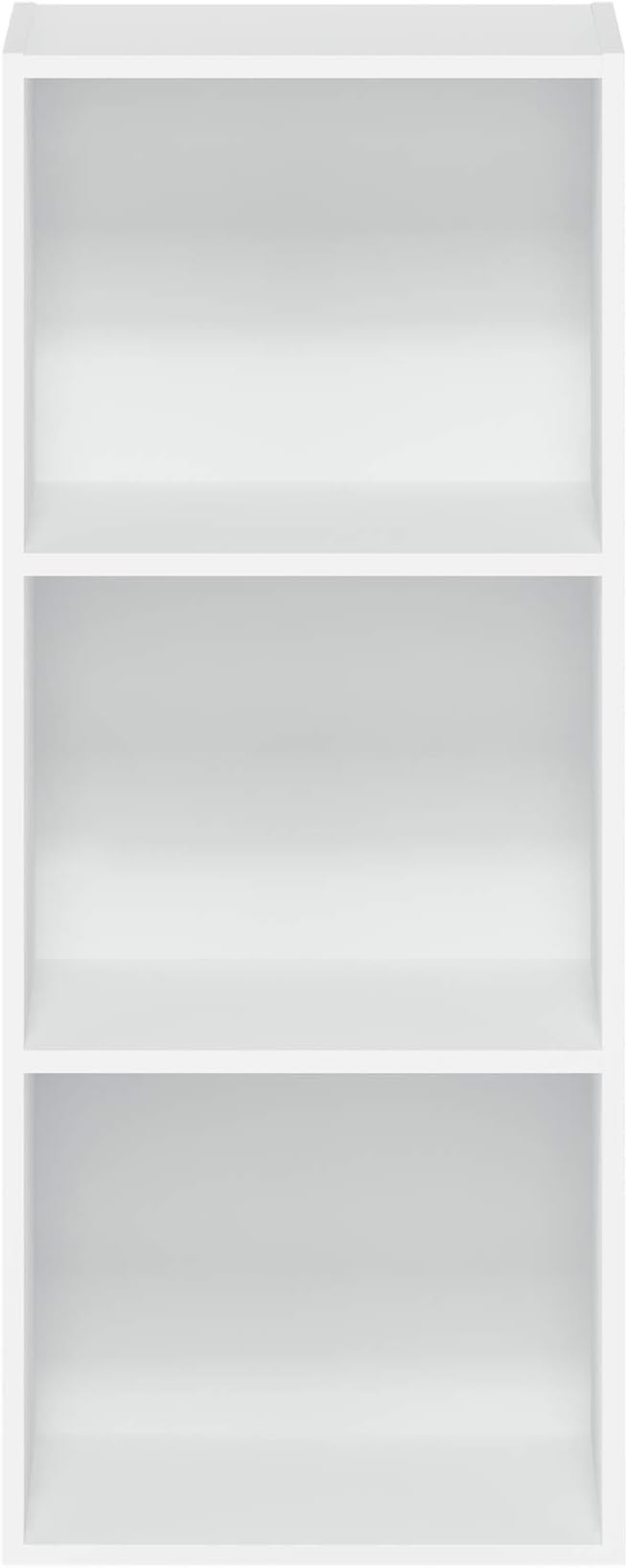 Furinno Luder Bookcase / Book / Storage , 3-Tier, White