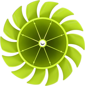 529437003/529437004/529437001 Blower Fan Blade for Ryobi 18 Volt/Homelite Blower Fan P2108 P21081 P21081VN P21081VNM (W/Insert Nut