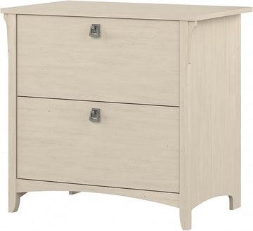 Bush Furniture Salinas Lateral File Cabinet, Farmhouse 2 Drawer File Cabinet for Home Office