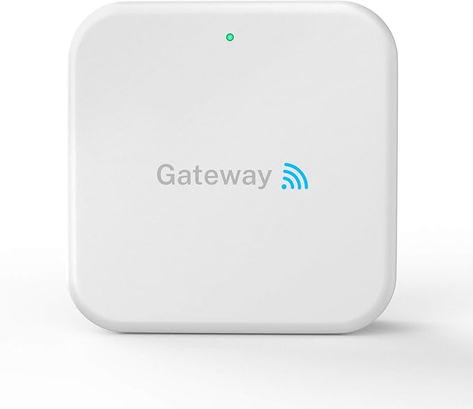 Wi-Fi Gateway Remotely Control Smart Fingerprint Door Lock with TT Lock App, Gateway Smart Hub Compatible with Alexa Voice Control,Electronic Lock Assemblies by Nyboer