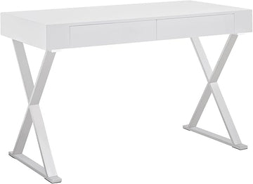 Modway Sector Office Desk in White
