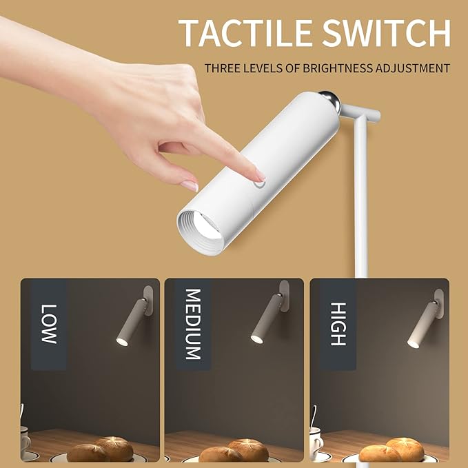 SKYFIRE Multifunctional Rechargeable Flashlights, Magnetic Reading Light, Desk Lamp, LED Handheld Flashlight, Table Lamps