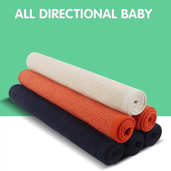 Montessori Mat Holder for Toddlers Babies Children Cotton Working Rug for Nursery Preschool Kindergarten, 23.6''×15.8'', Navy Blue