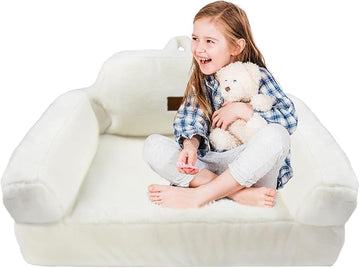 Asou Kids Chair Kids Couch Chair Kids Comfy Chair Toddler Armchair with Handle for Kids Boys Girls