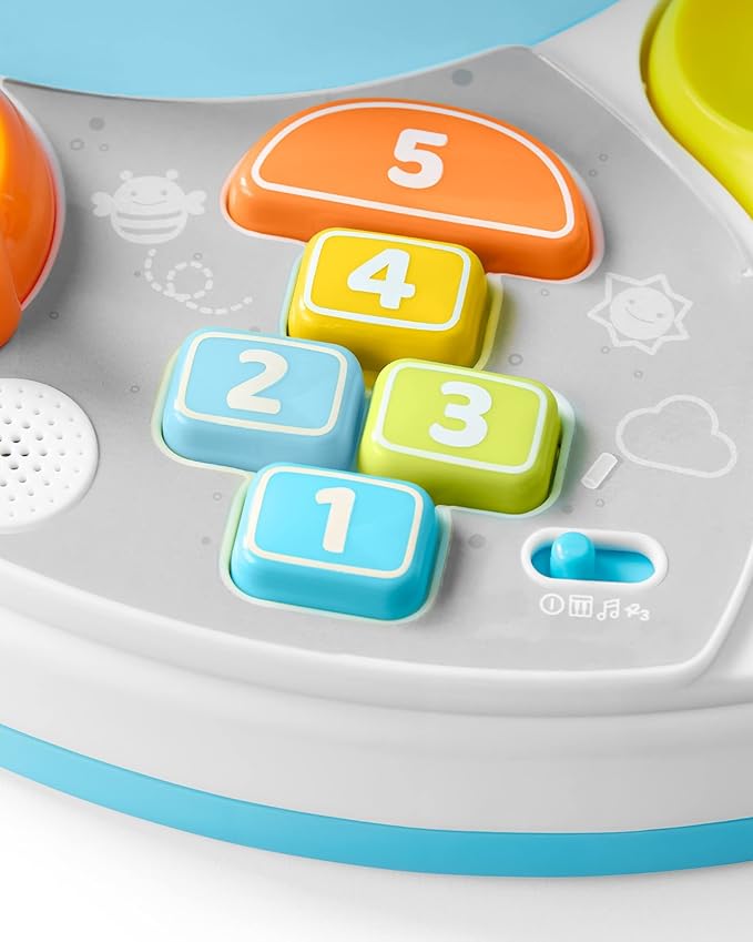 Skip Hop Let's Roll 2-in-1 Baby Activity Table, Explore & More