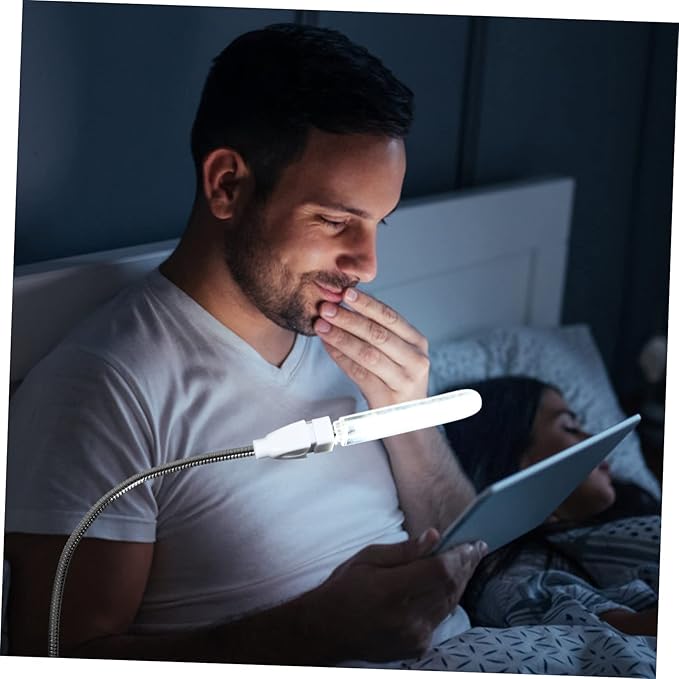 ARTIBETTER U Disk Night Light Indoor Night Lamp Outdoor Camping Light USB Light Atmosphere Light Clip on Desk Lamp Computer Lamp Corridor Light Computer Accessories LED PVC Student Light Bulb