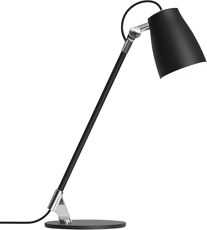 Astro Atelier Desk Indoor Table Lamp (Matt Black) - Dry Rated - E26/Medium Lamp, Designed in Britain - 1224068-3 Years Guarantee