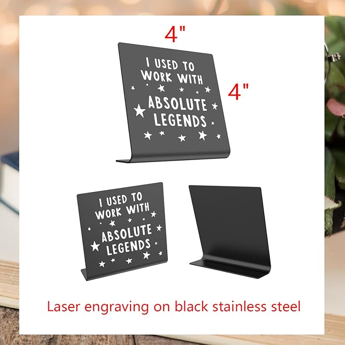 Going Away Decorations for Coworker Funny Office Desk Decor Happy Retiremen Party Decoration for Coworker Women Friends Boss Goodbye Decor Going Away Party Decorations Cubicle Desk dksg20