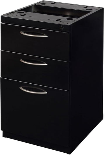 Regency Fusion Box File Pedestal, Black