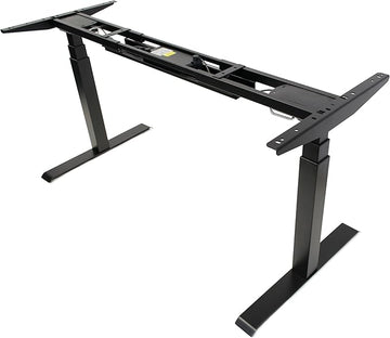 ApexDesk K Series Dual Motor Electric Adjustable Standing Computer Desk for Home and Office Width and Height Adjustable (Black Frame only)