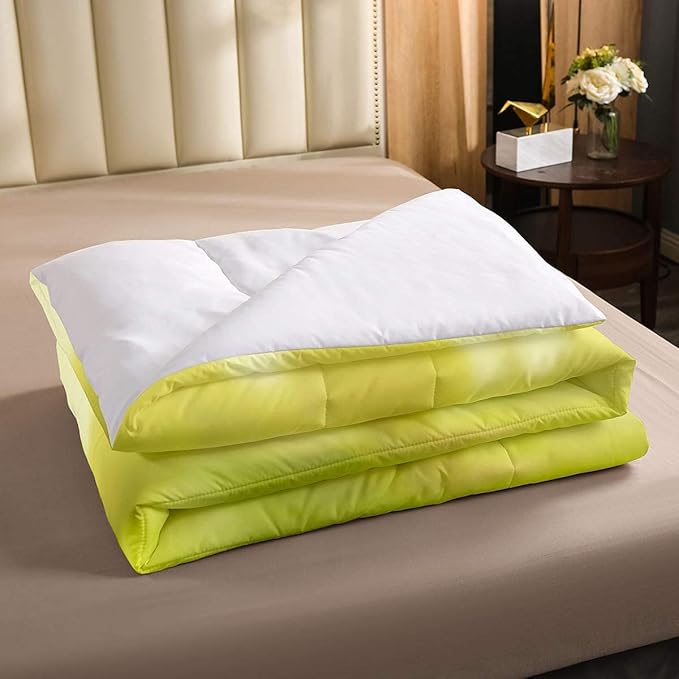 Erosebridal Golf Comforter Set Twin Size,Golf Clubs Bedding Set, Sports Game Theme Duvet Set Green Quilt Set, Boys Room Decorative Comforter Set Soft Breathable Ultra Lightweight