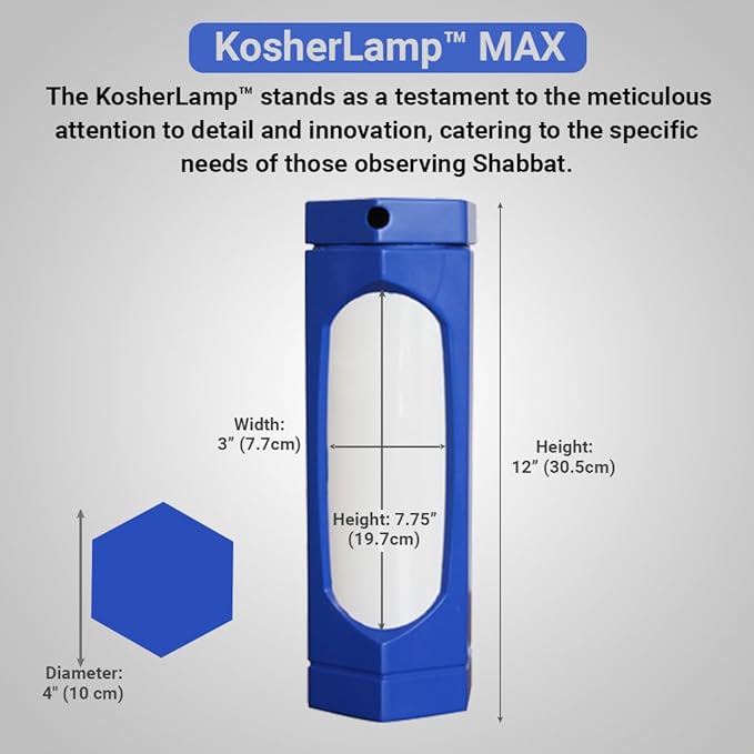KosherLamp™ Max - Blue by Kosher Innovations™