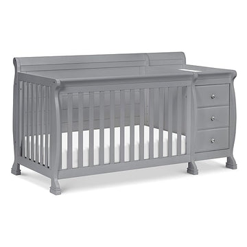 DaVinci Kalani 4-in-1 Convertibe Crib and Changer Combo in Gray