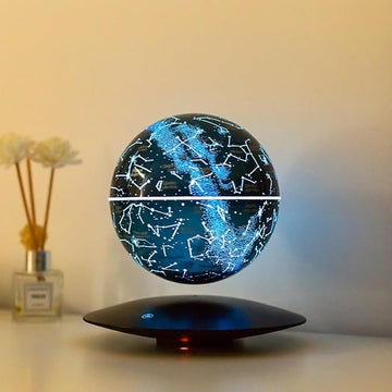 Levitating Constellation Ball, Levitating Star Night Light Globe, Creative LED Starlight Ball Gifts for Birthday Kids Women Girls Boy Best Friend