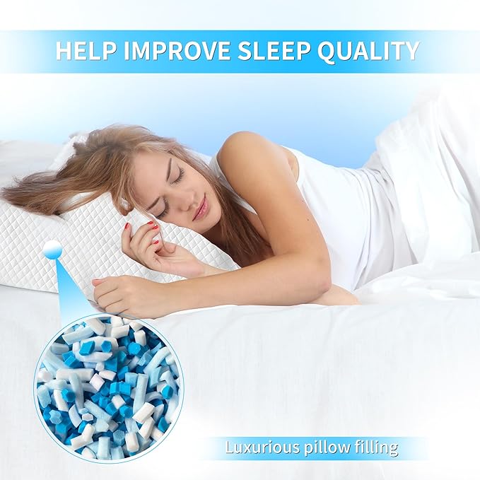 40 LBS Shredded Memory Foam Filling, Bean Bag Filler, Added Gel Particles Comfortable and Soft,Very Suitable for Filling Bean Bags, Pillows,Dog beds, Couch Cushion