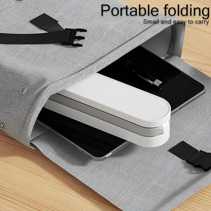 LED Desk Lamp for Office Home & Battery Operated Lamp Rechargeable Lamp Foldable & Portable Light, LED Desk Light Strip, 3 Brightness Dimmable Small Desk Lamp Wireless Reading Lamp