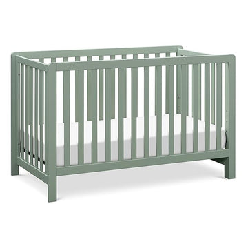 Carter's by DaVinci Colby 4-in-1 Low-Profile Convertible Crib in Light Sage, Greenguard Gold Certified