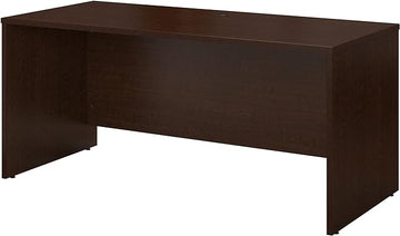 Bush Business Furniture Series C Credenza Desk, Computer Table for Home or Professional Office, 60W x 24D, Mocha Cherry