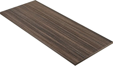 Kaboon Universal Tabletop 40"x18", Solid One-Piece Melamine Table Top, Double Desk L-Desk Floating Desk DIY, Home and Office,Eucalyptus/Dark Walnut