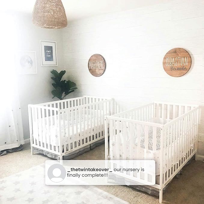 Delta Children Heartland 4-in-1 Convertible Crib, Natural
