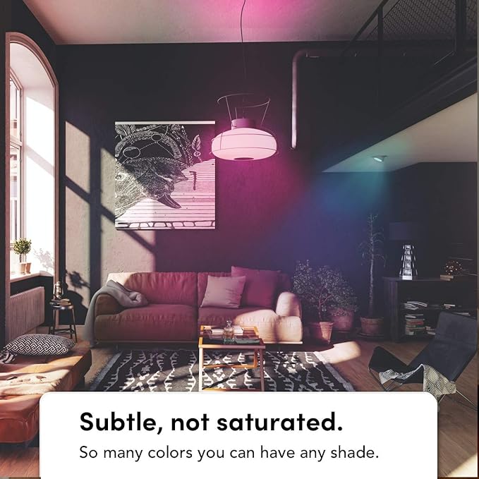 LIFX Color A19 800 lumens, Billions of Colors and Whites, Wi-Fi Smart LED Light Bulb, No bridge required, Works with Alexa, Hey Google, HomeKit and Siri.