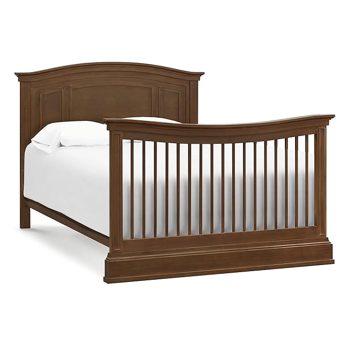 NAMESAKE Durham 4-in-1 Convertible Crib in Derby Brown, Greenguard Gold Certified