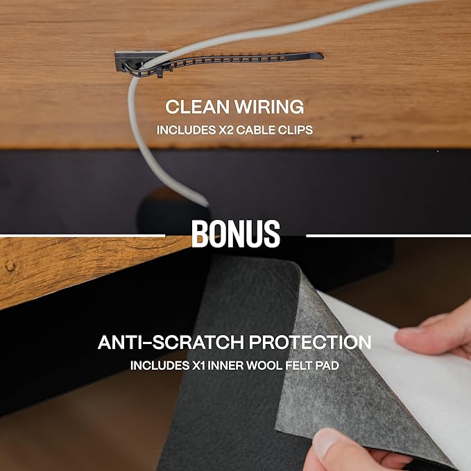 Under Desk Drawer For Desk, Standing Desk Drawer Attachment Under Desk Drawer Slide Out, Carbon Steel Office Drawers Under Desk Pull Out Undermount Drawer, Sliding Underdesk Drawer - 13*8*2.8 in