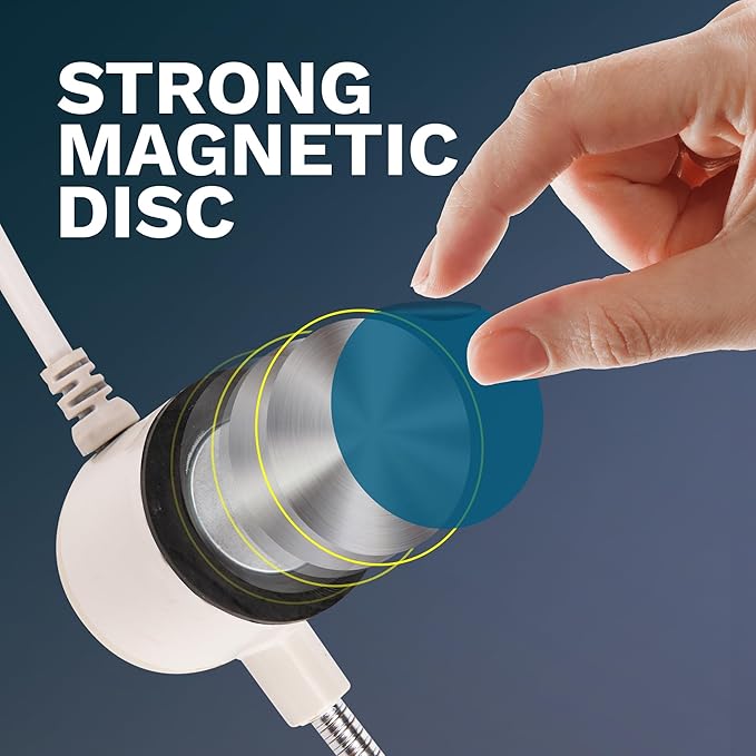 Sewing Machine Light, Magnetic, Flexible 60 LED Work Lights, Bandsaw Accessories, Scroll Saw with Extra Long Gooseneck - Mount anywhere discs (2) included