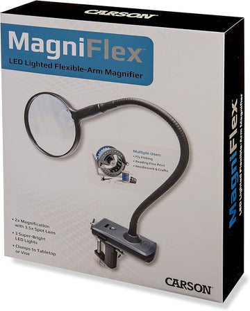 Carson MagniFlex Hands Free Tabletop Mounted Magnifier (CL-65)