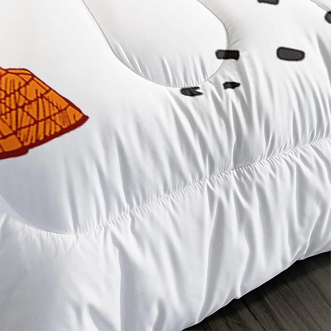 CVHOUSE Tractor Bedding Sets for Boys,Excavators Comforter Queen,Boys Cartoon Truck Comforter Set,Trucks Tractors Cars Quilt Set with 1 Comforter and 2 Pillow Cases- 3 Piece