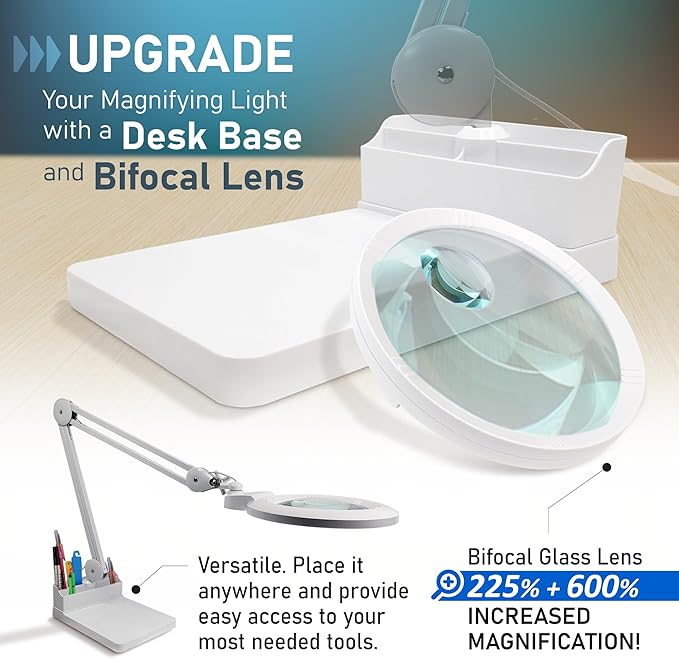 5D/20D Diopter Acrylic Lens - White