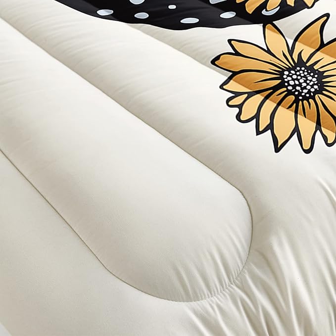 CVHOUSE Butterfly Bedding Set,Butterfly Comforter Twin,Butterfly Comforter Set for Girls Kids Teens,Butterflies Quilt Set with 1 Comforter and 2 Pillow Cases- 3 Piece