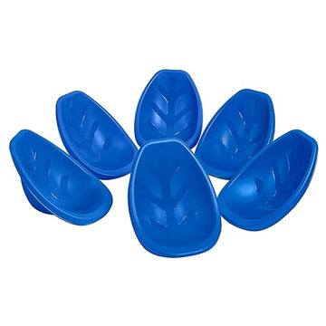ECR4Kids Leaf Floor Seat, Rocker Chair, Blue, 6-Piece