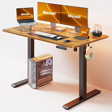 Marsail TZESD10VJZ-1 Standing Desk, 48Inch, Vintage