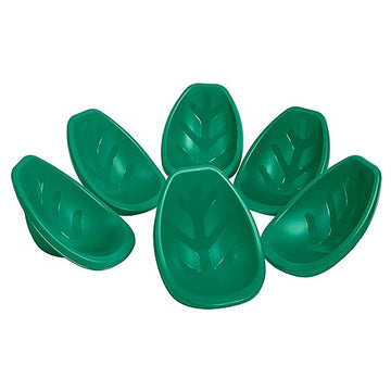 ECR4Kids Leaf Floor Seat, Rocker Chair, Green, 6-Piece