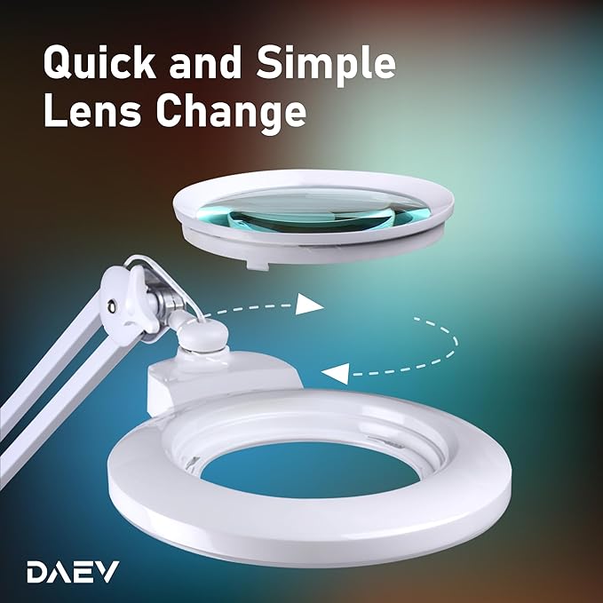 5D/20D Diopter Acrylic Lens - White
